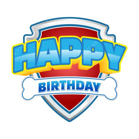 Paw Patrol Happy Birthday Theme, Happy Birthday, Paw Patrol, Birthday Party PNG Transparent ...