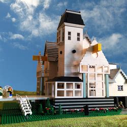 The Lego Beetlejuice House! | Beetlejuice house, Lego building, Lego house