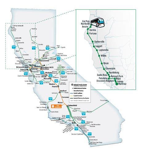 Amtrak - San Joaquin Bus Thruway - Route 7 — Visit Vallejo