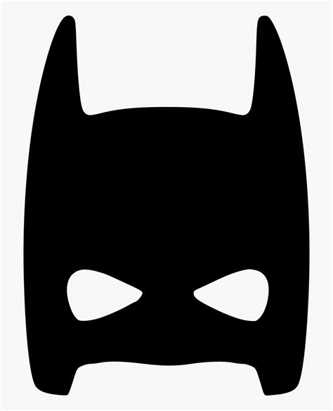 Half Face Mask Skin Hero Comments - Batman Mask Svg Free, HD Png ...