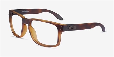 Oakley Holbrook Rx - Rectangle Matte Brown Tortoise Frame Glasses For Men | Eyebuydirect