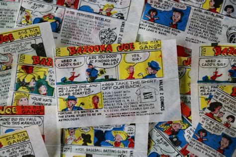 5 Bazooka Bubble Gum Comics - Etsy