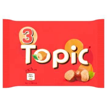 Topic Chocolate Bars Multipack 3 x 47g - From LONDIS FERME PARK ROAD in LONDON | APPY SHOP