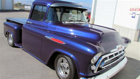 1957 Chevrolet Custom Pickup at Anaheim 2013 as F83 - Mecum Auctions