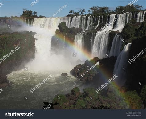 Iguazu Falls Rainbow Stock Photo 500476852 | Shutterstock