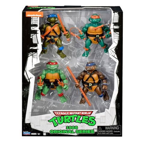 Playmates 80s TMNT Reissue 4-Pack - Toy Discussion at Toyark.com