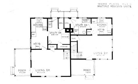 Multiple Housing Unit L Plan | Free Photo - rawpixel