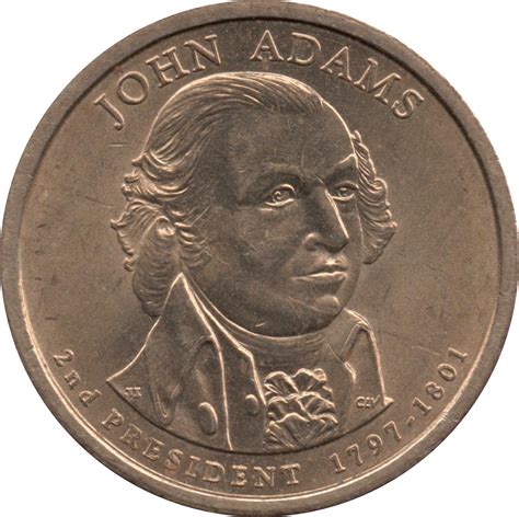 1 Dollar (John Adams) - États-Unis – Numista