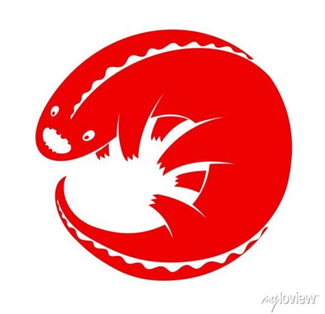 Weird creepy cartoon funny monster isolated on white vector ...