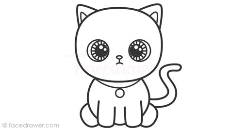 How to Draw Cat for Kids! Learn How to Draw Cute Cat Step by Step