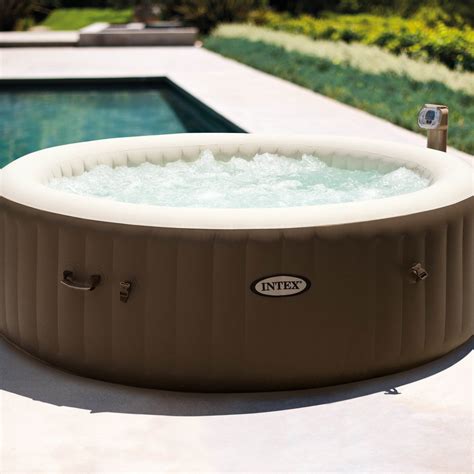 Intex PureSpa 6 Person Inflatable Spa Portable Hot Tub with Cupholder & Headrest 78257324804 | eBay