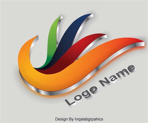 3D Logo Design Download Free PSD and Cdr file | Logo design free templates, Logo design mockup ...