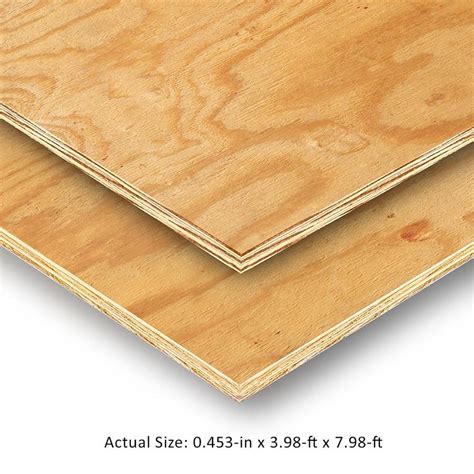 Shop 15/32 CAT PS1-09 Pine Sanded Plywood, Application as 4 x 8 at ...