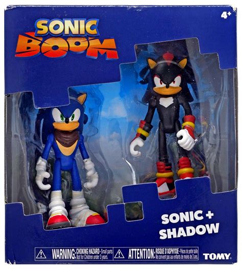 Sonic The Hedgehog Sonic Boom Shadow Sonic 3 Action Figure 2-Pack TOMY ...