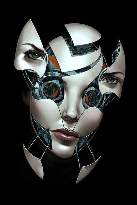 41 Best Face Paint Cyborg Robot images | Artistic make up, Costumes ...