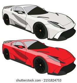 Race Car Side View Color Set Stock Vector (Royalty Free) 2151824753 ...