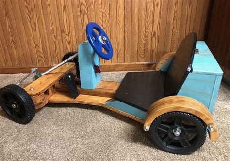 Wooden Electric Mini Go-Kart – Free Woodworking Plan.com