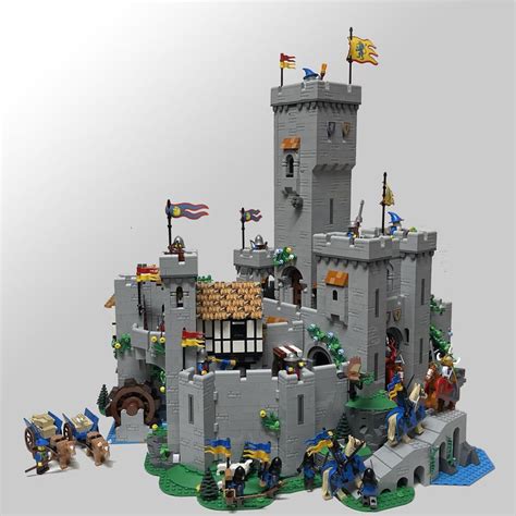 LEGO MOC Extended Lion Knights Castle By Elvarim, 44% OFF