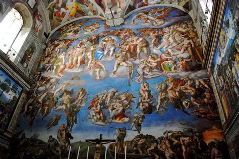 "The Last Judgment" | Fresco by Michelangelo inside the Sist… | Kevin ...