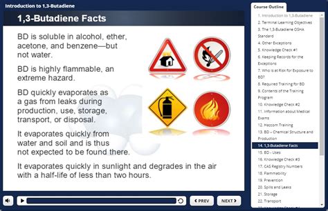 1,3-Butadiene Awareness Training Online: $19.95 - Hazmat Student