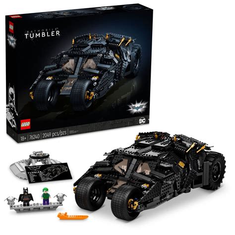 Buy LEGODC Batman Batmobile Tumbler 76240 Iconic Car Model from The Dark Knight Trilogy ...