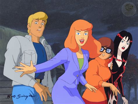 Scooby-Doo and the Witch's Ghost Original Production Cel on Original B ...