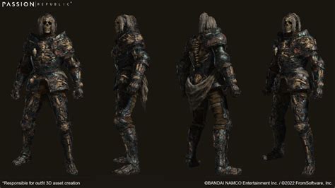 Royal Remains Armor Set Art - Elden Ring Art Gallery | Skyrim art, Character modeling, Armor