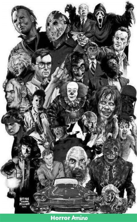 WHAT IS YOUR FAVOURITE HORROR MOVIE CHARACTERS? | Horror Amino