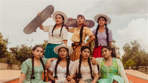 Meet the Bolivian Women Skateboarders Bringing Andean Culture to the ...