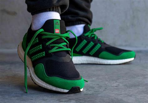 LEGO adidas Ultra Boost Black Green Release Date - SBD