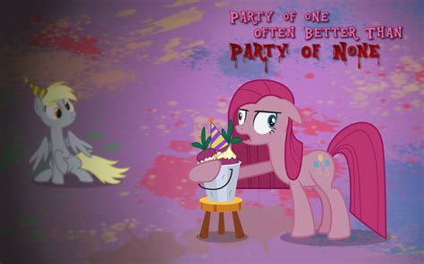 Pinkie Pie - Party of One (Wallpaper) by juniberries on DeviantArt