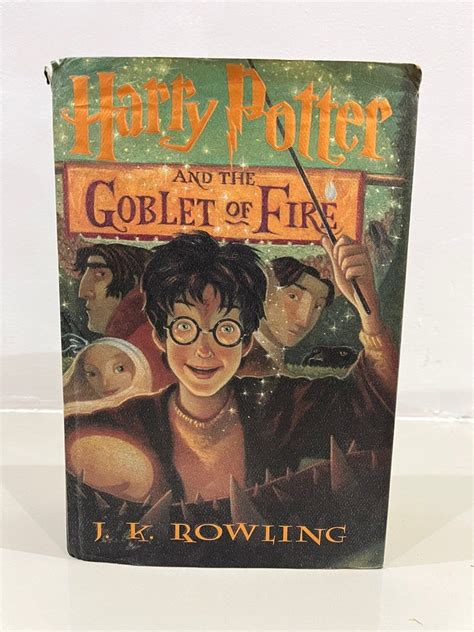 Harry Potter- Goblet of Fire, hardbound, Hobbies & Toys, Books & Magazines, Fiction & Non ...