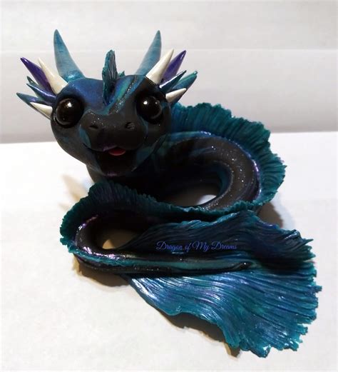 Art & Collectibles Sculpture Figurines Dragon Sculpture Polymer Clay ...