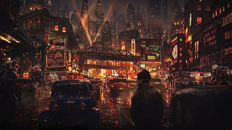 2360x1640px | free download | HD wallpaper: futuristic, cyberpunk ...