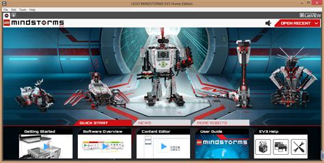 Easy projects for Lego Mindstorms EV3 Robot: LEGO MINDSTORMS EV3 Home Edition Program