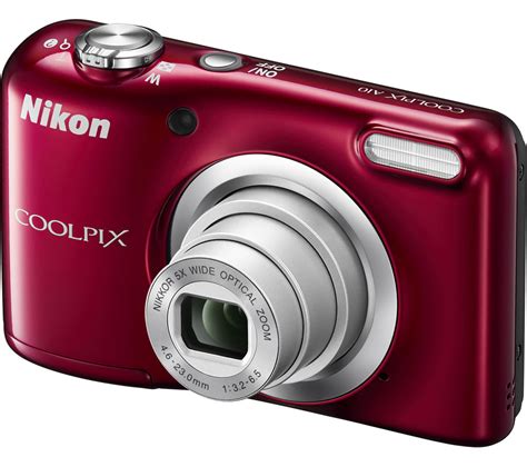 Buy NIKON COOLPIX A10 Compact Camera - Red | Free Delivery | Currys