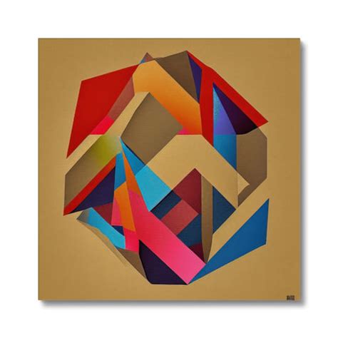 Geometric Abstract Wall Art - AI Art | artAIstry