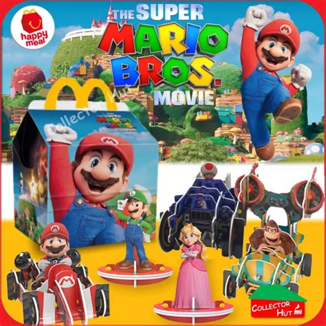 MCDONALD'S HAPPY MEAL Super Mario Bros Movie 2023 kit di costruzione 3D EUR 3,77 - PicClick IT