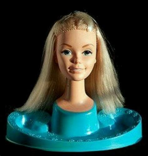 LOL...had totally forgotten about the makeup & hair head, or whatever it was called! Barbie ...