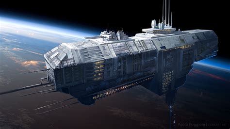 A Spaceship - Paolo Puggioni - Concept Art & Illustration Paolo Puggioni – Concept Art ...