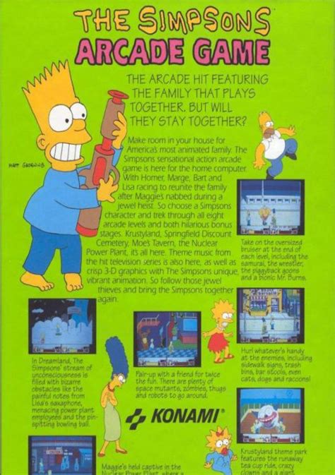 Simpsons Arcade Game The ROM Download for Dos | Gamulator