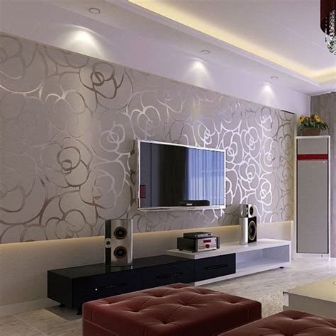 Wallpaper Decor Ideas For Living Room - Leadersrooms