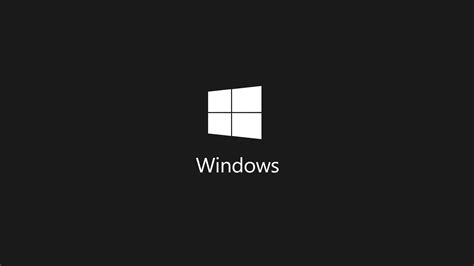 Microsoft Windows logo, Windows logo #dark Windows 7 Windows 8 Windows 10 #1080P #wallpaper # ...