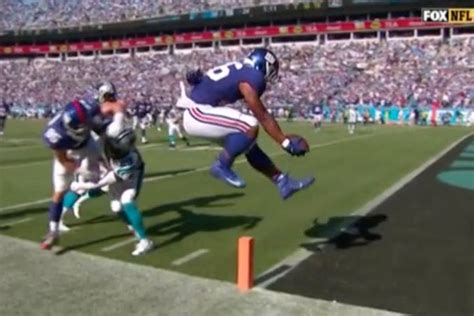 Giants RB Saquon Barkley escaped injury on TD that should’ve won game ...