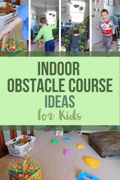 Indoor Obstacle Course Ideas for Kids-Little Sprouts Learning