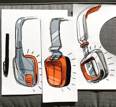 Industrial design sketches done by me in 2017 (the good ones). | Industrial design sketch ...