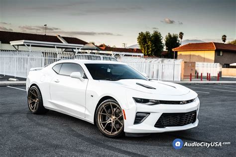 Chevrolet Camaro SS 6th Gen White Stance SF07 Wheel | Wheel Front