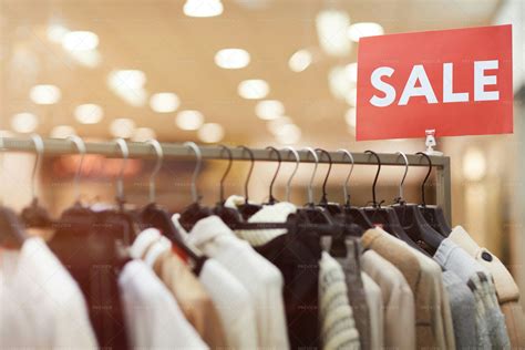 Season Sale In Clothing Store - Stock Photos | Motion Array