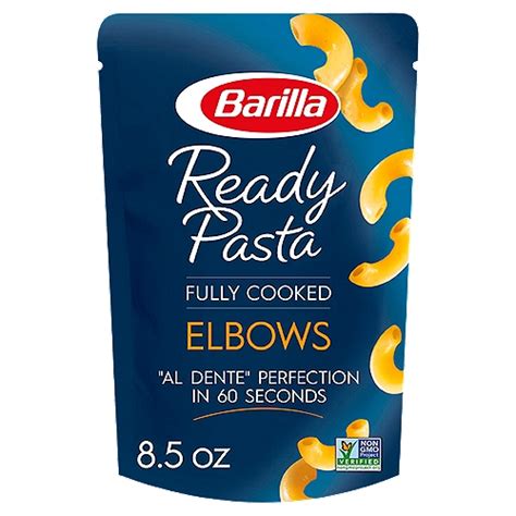 Barilla Fully Cooked Elbows, Ready Pasta