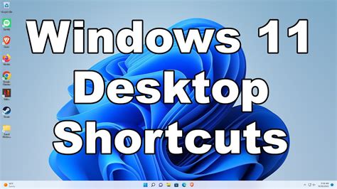 How To Create & Add Desktop Shortcut Icons In Windows 11 | A Quick & Easy Guide